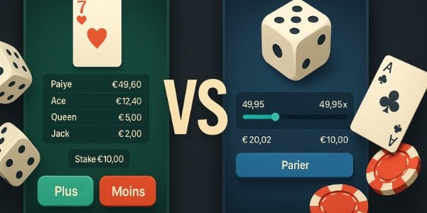Comparaison HiLo vs Dice : quel est le plus stratégique ?
